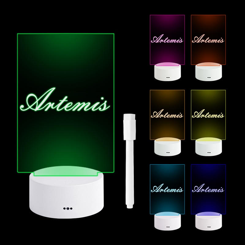 GeniusStylus-Message Board Creative Led Night Light USB