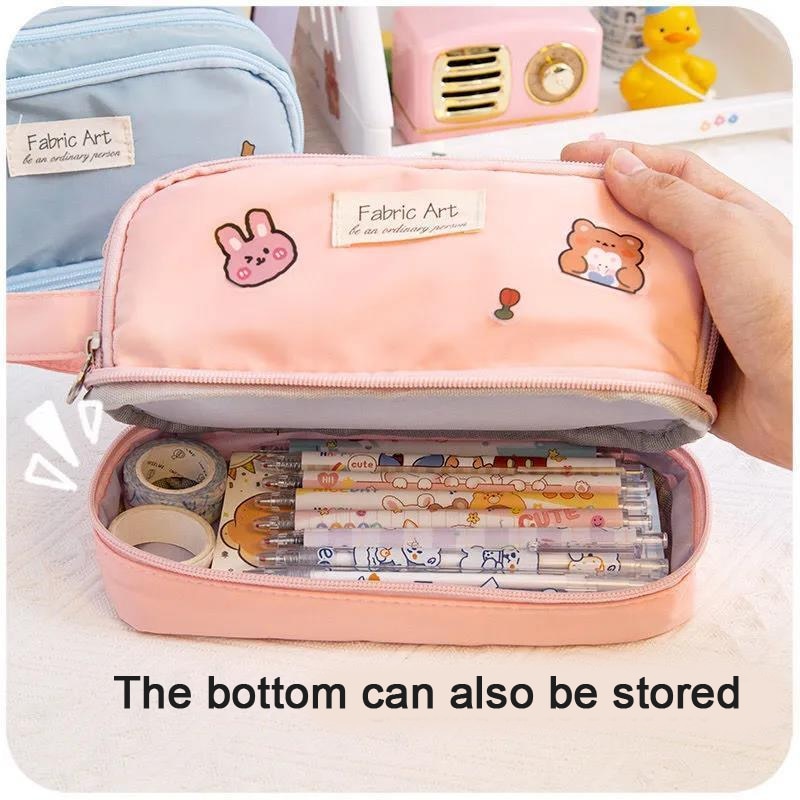 Big Cute Korean Pencil Case Waterproof