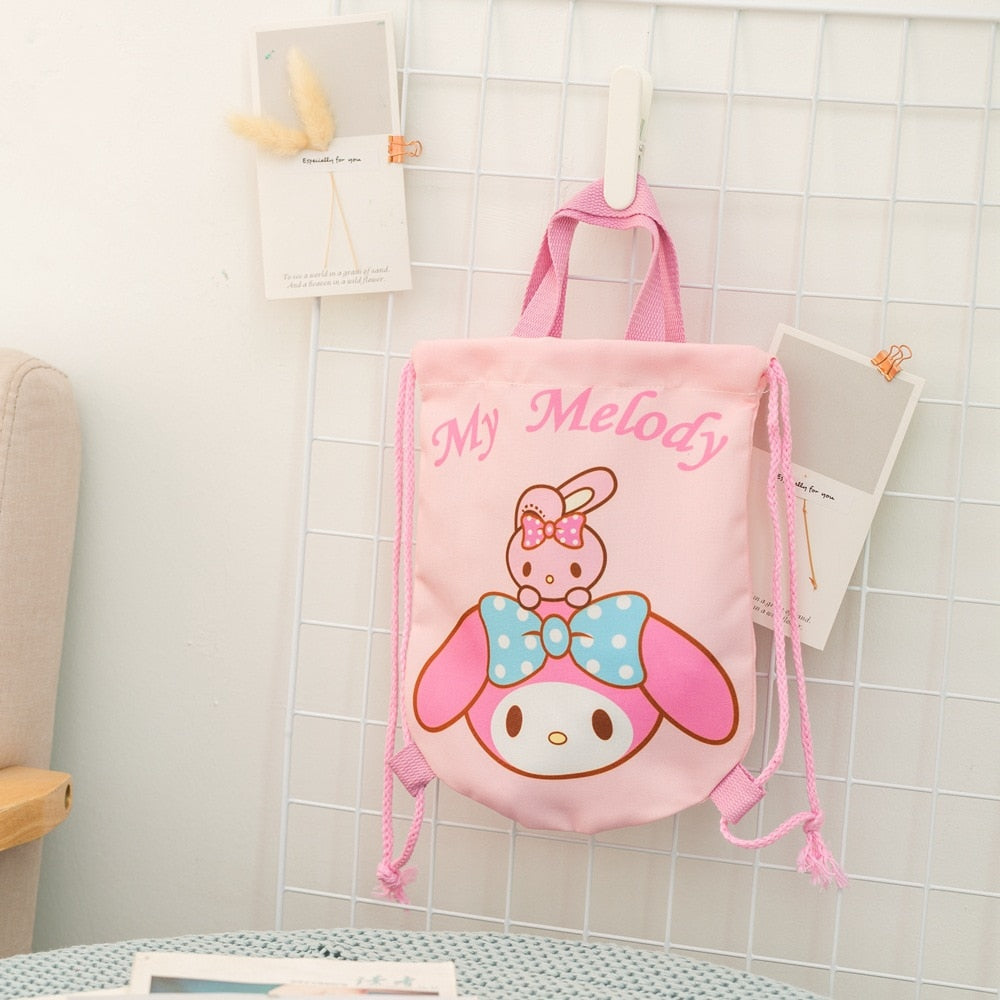 Kawaii Cinnamoroll My Melody Kuromi Plush Bag