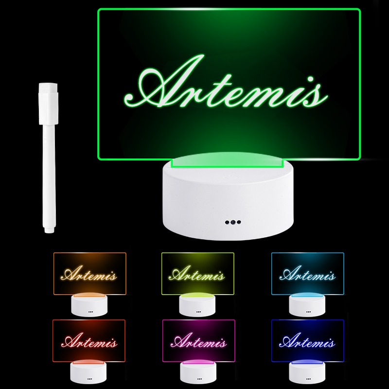 GeniusStylus-Message Board Creative Led Night Light USB