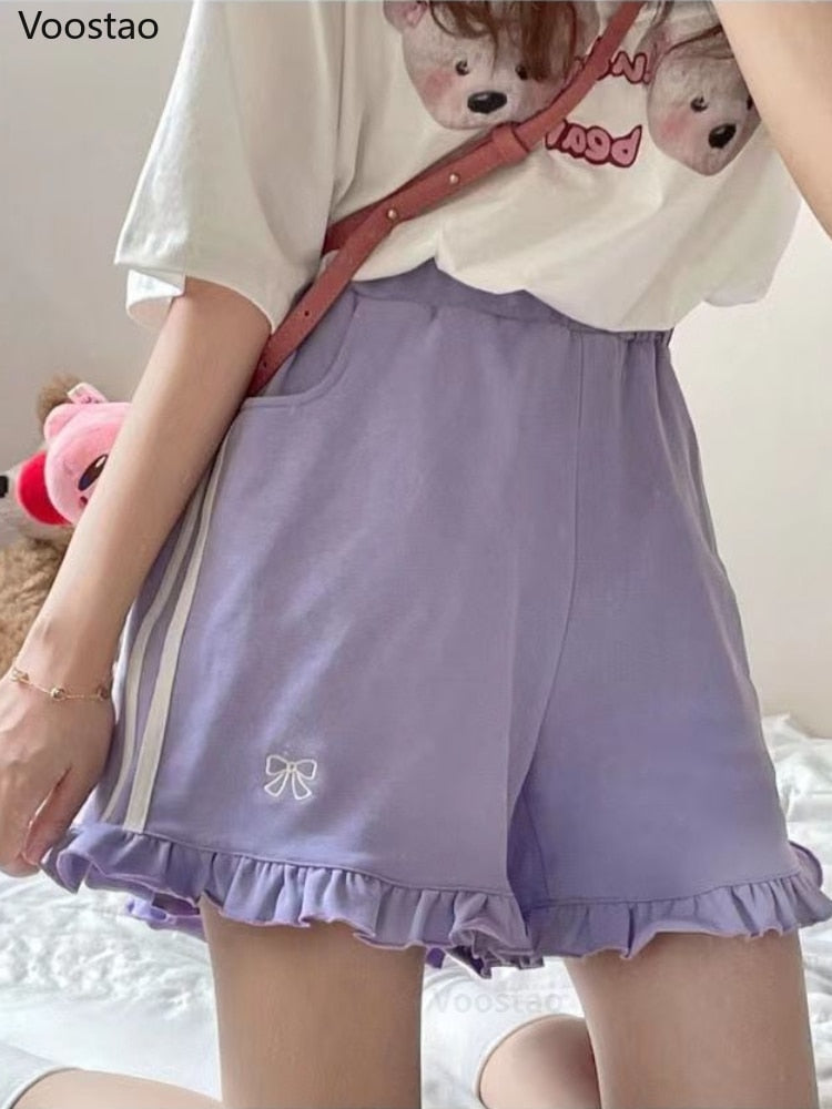 Cute Summer Lolita Sports Shorts