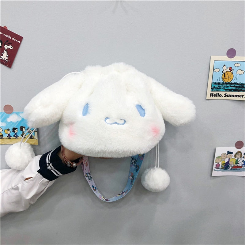 Kawaii Cinnamoroll My Melody Kuromi Plush Bag