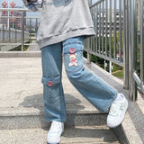 Kawaii Harajuku Teddy Bear Jeans