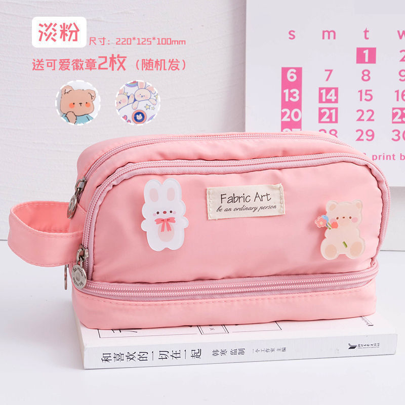 Wholesale Clear Pencil Bag Korean Stationery Kawaii Flamingo