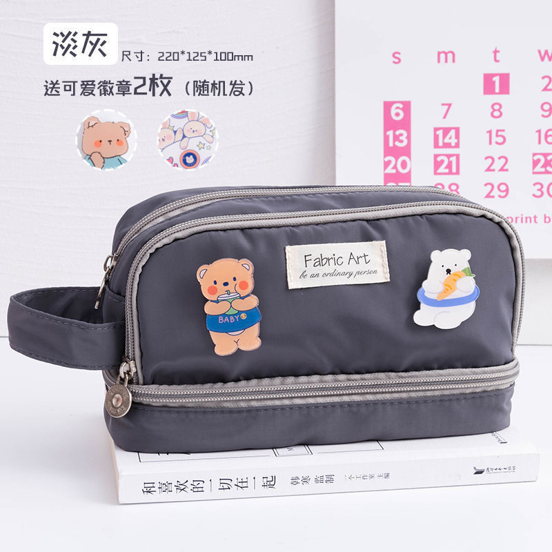Big Cute Korean Pencil Case Waterproof
