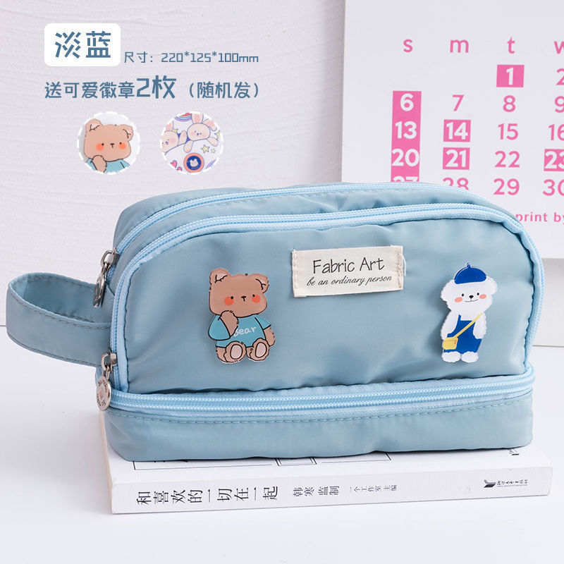 Fabric Pencil Pouch For Girls Pencil Bags With South Korea