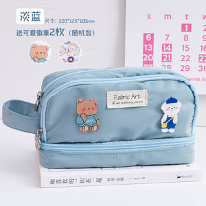 Big Cute Korean Pencil Case Waterproof