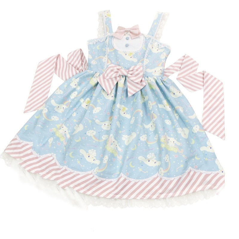 Sweet Lolita Style My Melody Print Dress