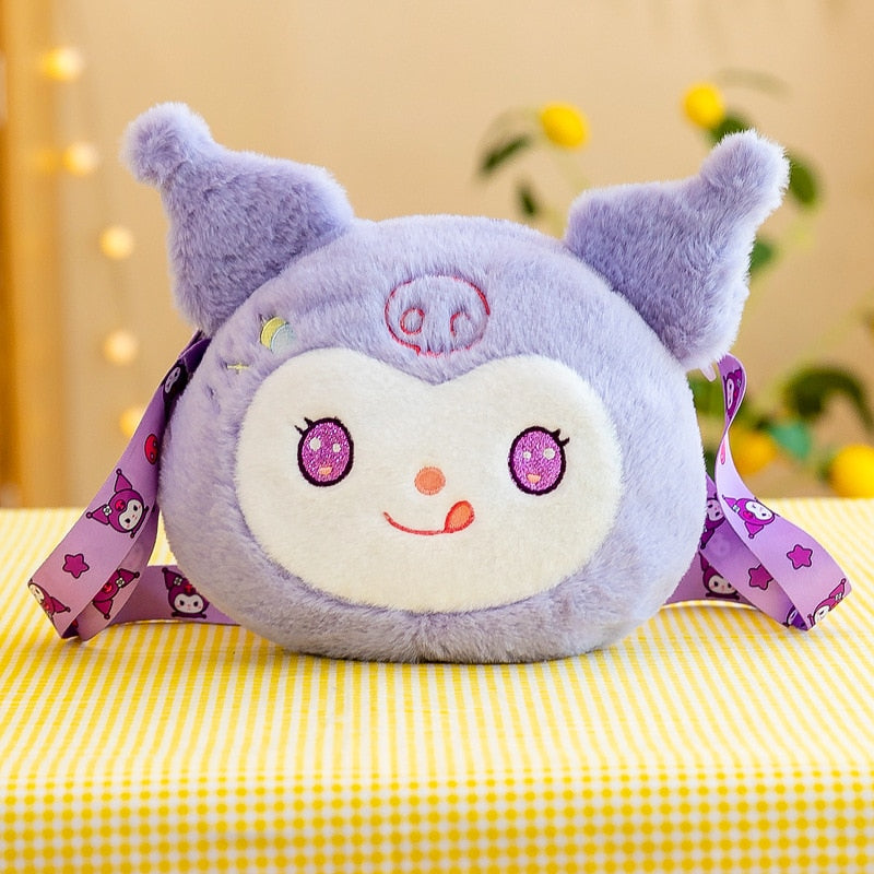 Kawaii Cinnamoroll My Melody Kuromi Plush Bag