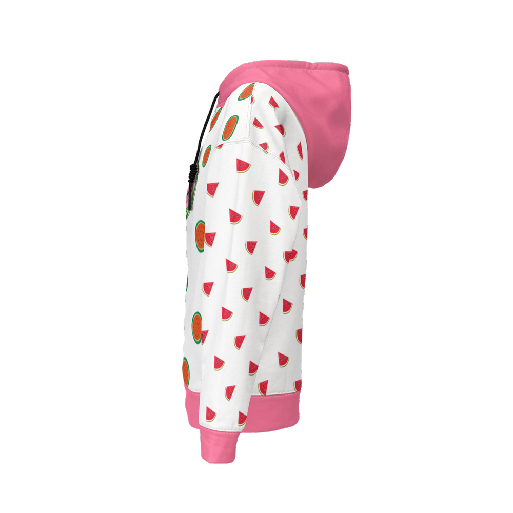 Kawaii Watermelon Relaxed Fit Hoodie-Super Heavy 375g