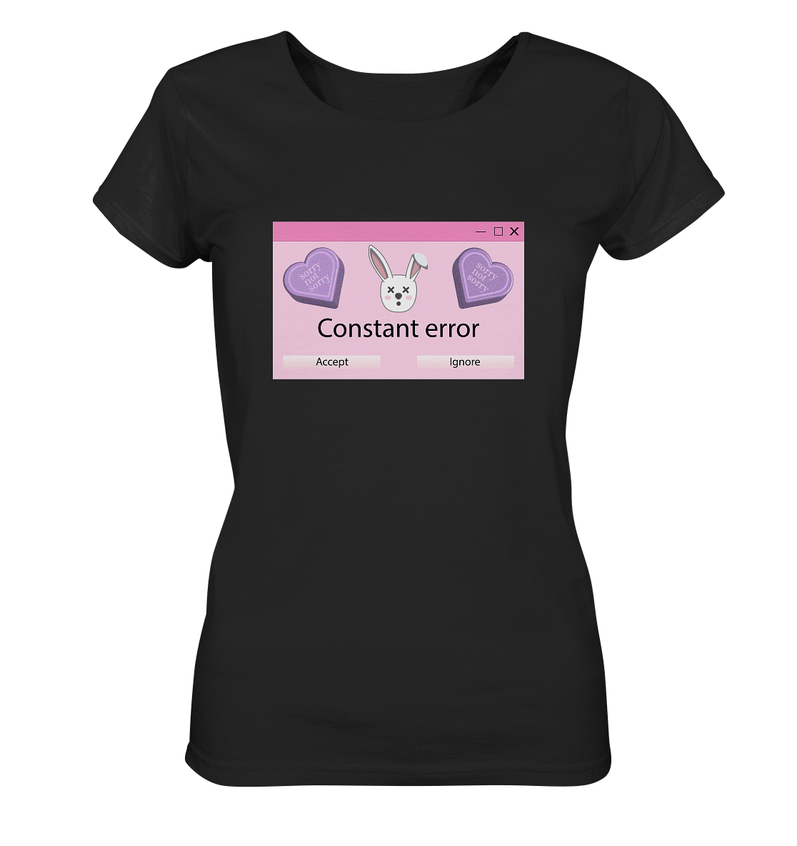 Constant Error Window - Ladies Organic Shirt