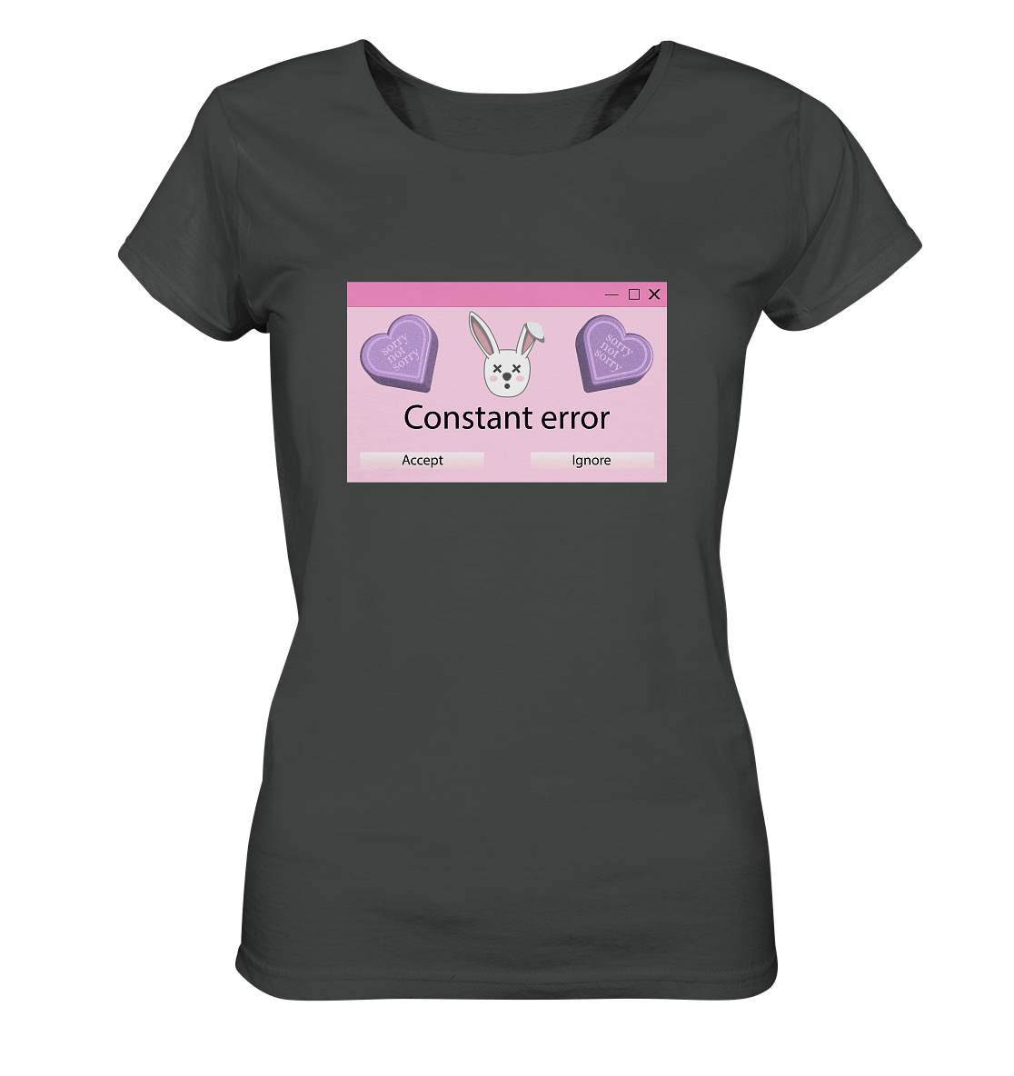Constant Error Window - Ladies Organic Shirt