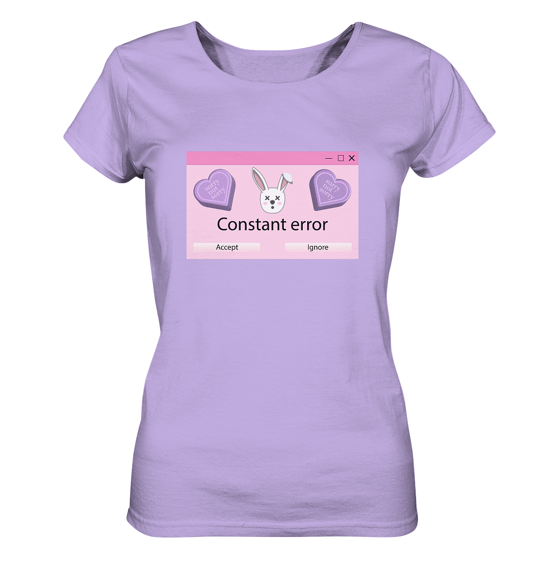 Constant Error Window - Ladies Organic Shirt