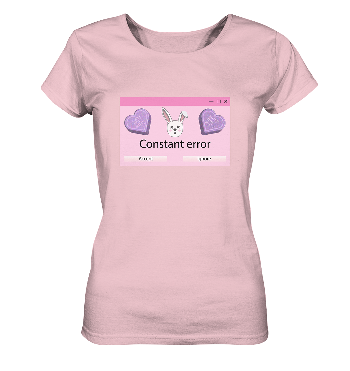 Constant Error Window - Ladies Organic Shirt