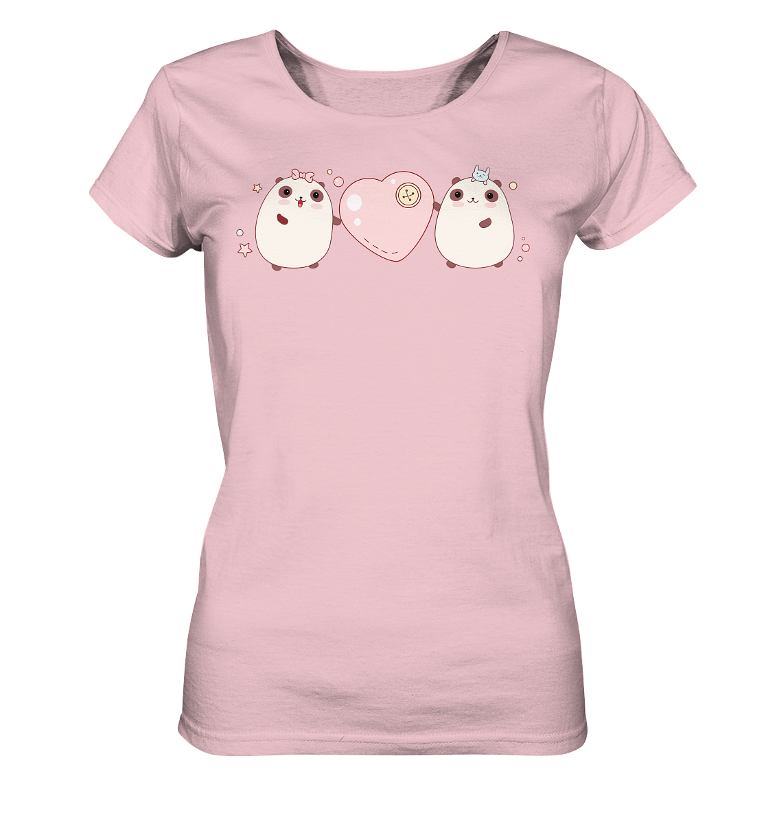 Kawaii Pandas - Ladies Organic Shirt