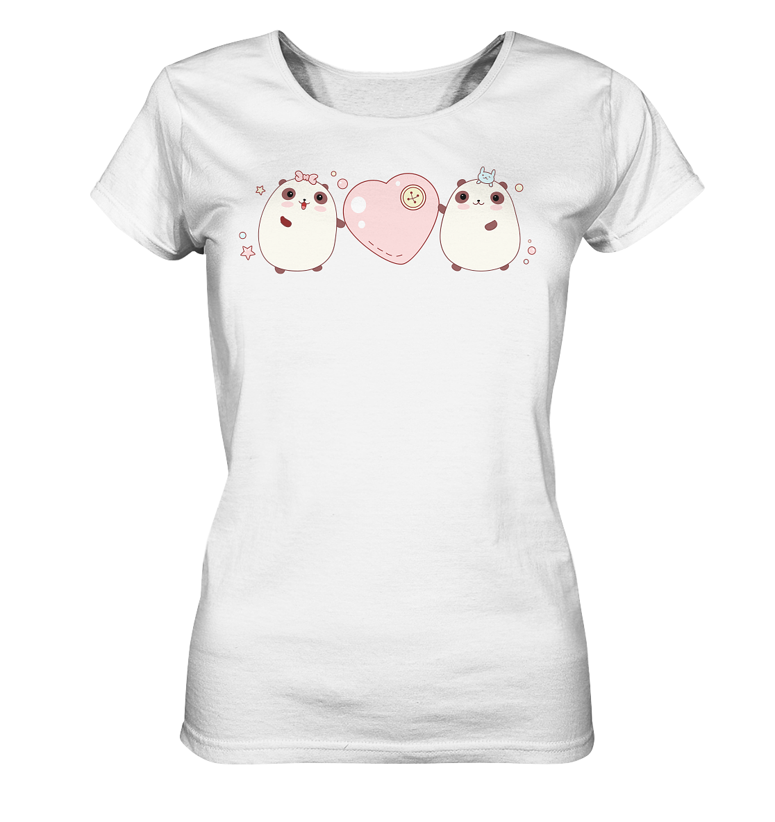 Kawaii Pandas - Ladies Organic Shirt