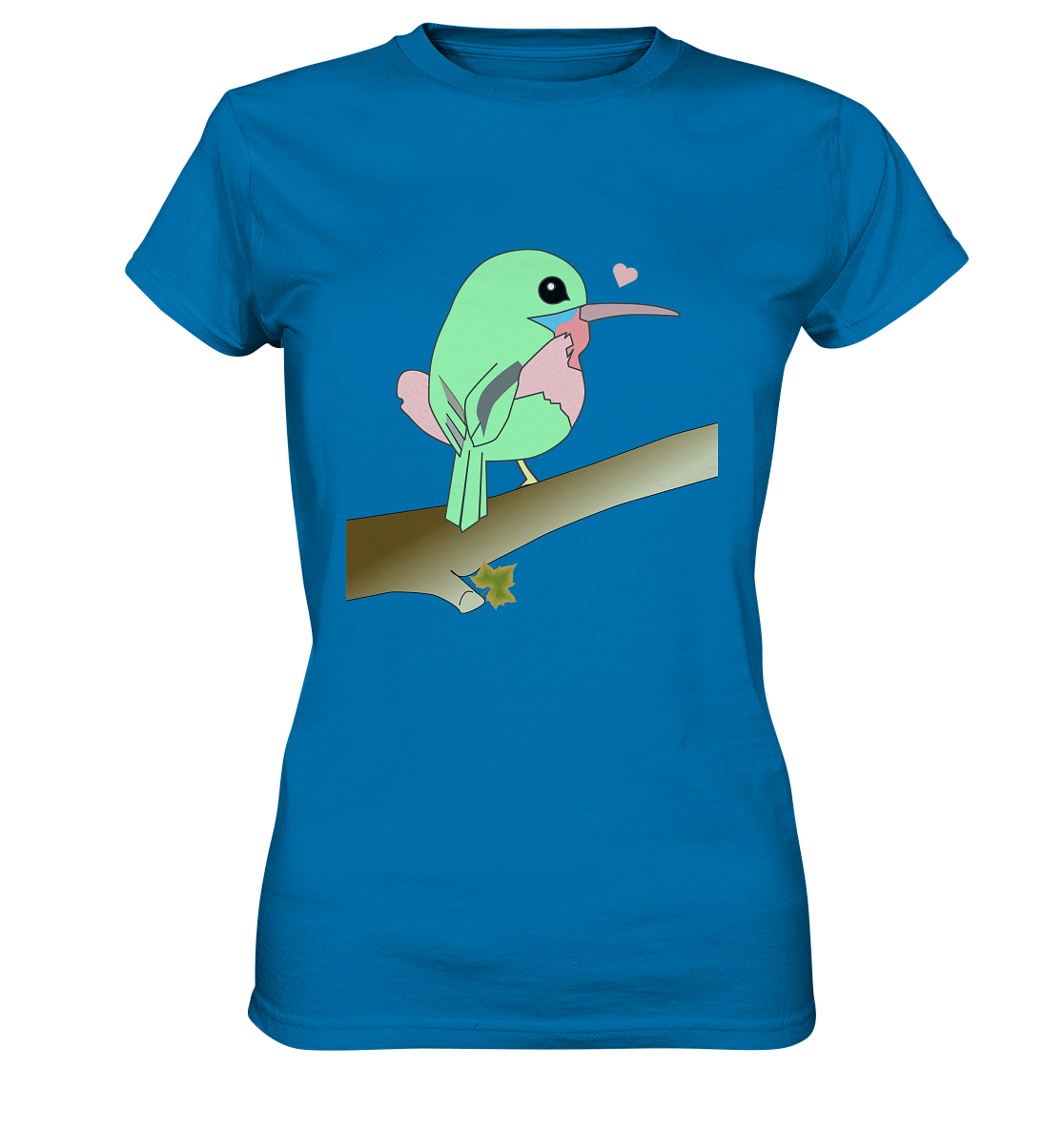 Kawaii zunzuncito - Ladies Premium Shirt