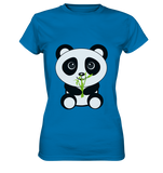 Kawaii Panda Bamboo Ladies T-Shirt - Ladies Premium Shirt