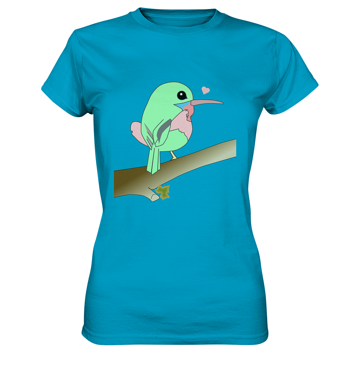 Kawaii zunzuncito - Ladies Premium Shirt