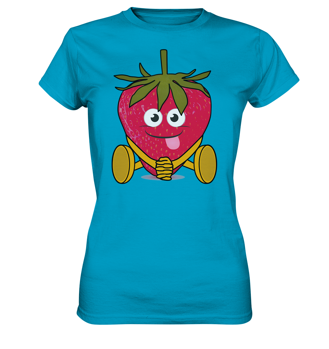 Kawaii Strawberry - Ladies Premium Shirt