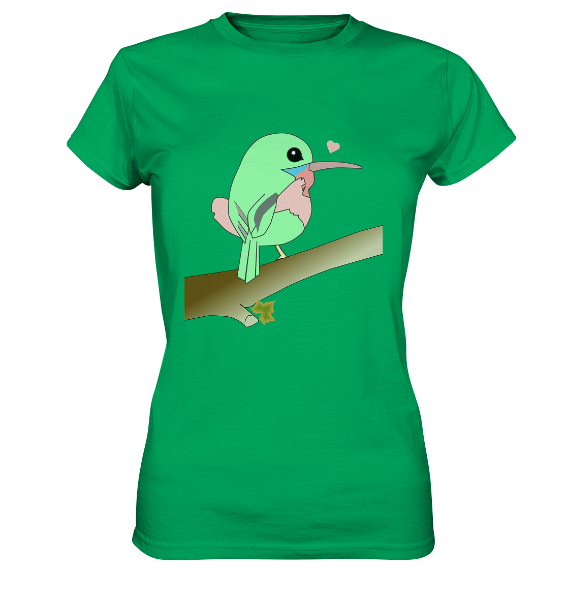 Kawaii zunzuncito - Ladies Premium Shirt