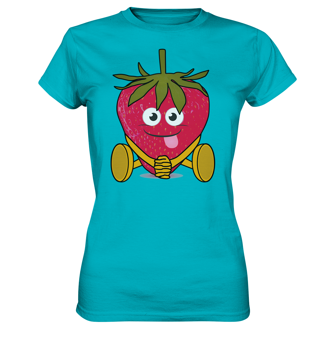 Kawaii Strawberry - Ladies Premium Shirt