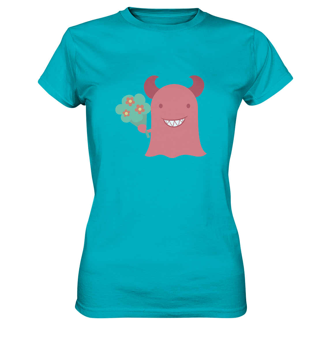 Cute monster - Ladies Premium Shirt