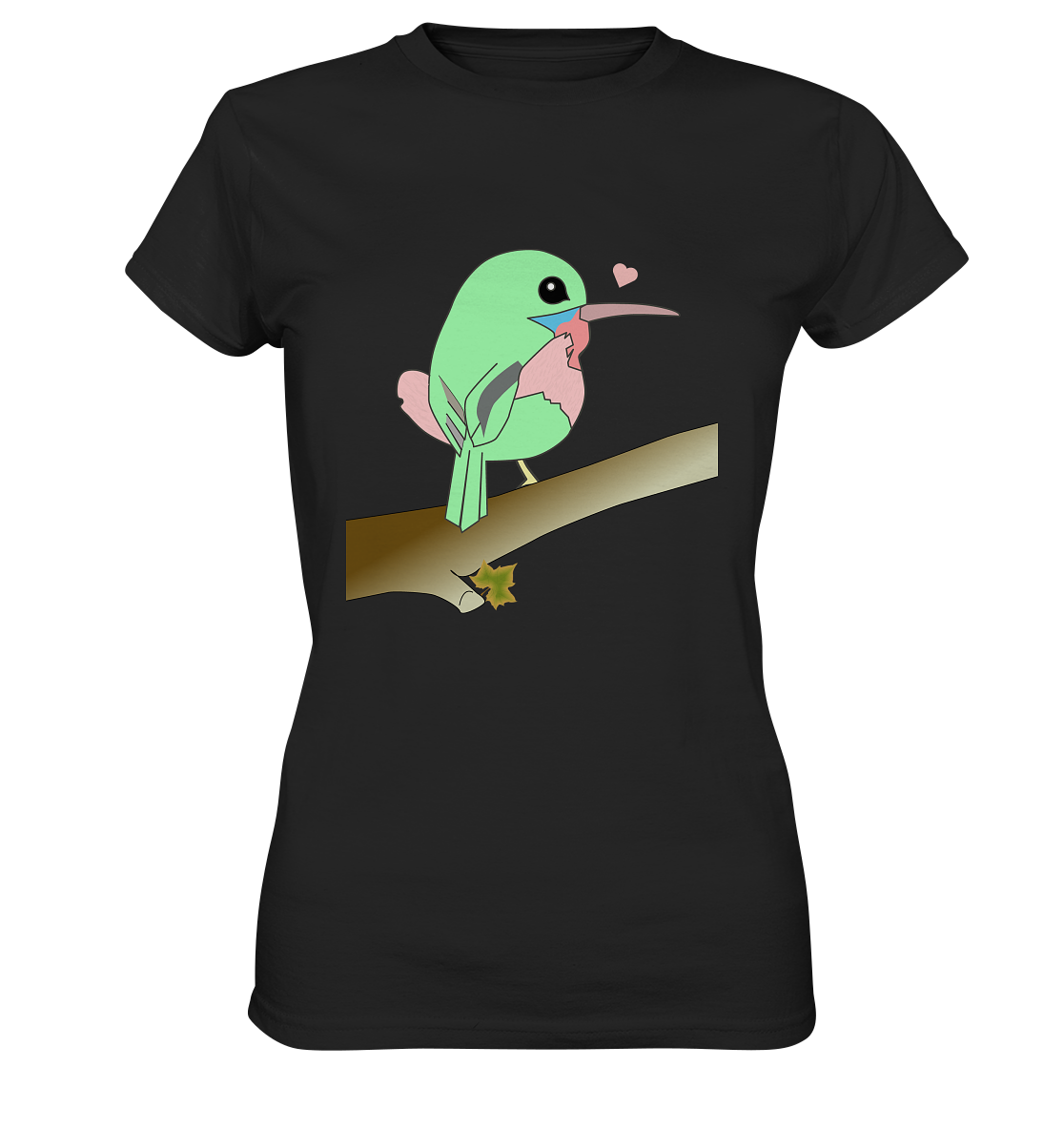 Kawaii zunzuncito - Ladies Premium Shirt