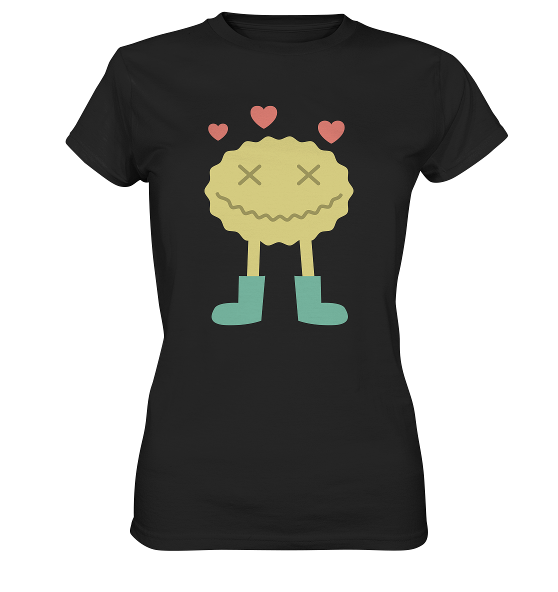Cute monster Head - Ladies Premium Shirt