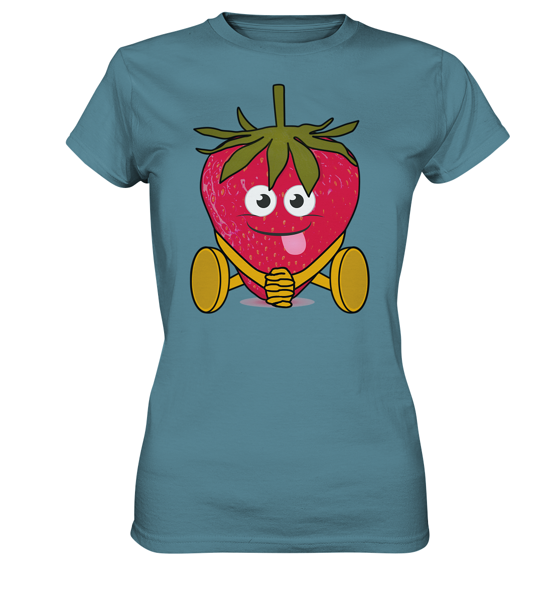 Kawaii Strawberry - Ladies Premium Shirt