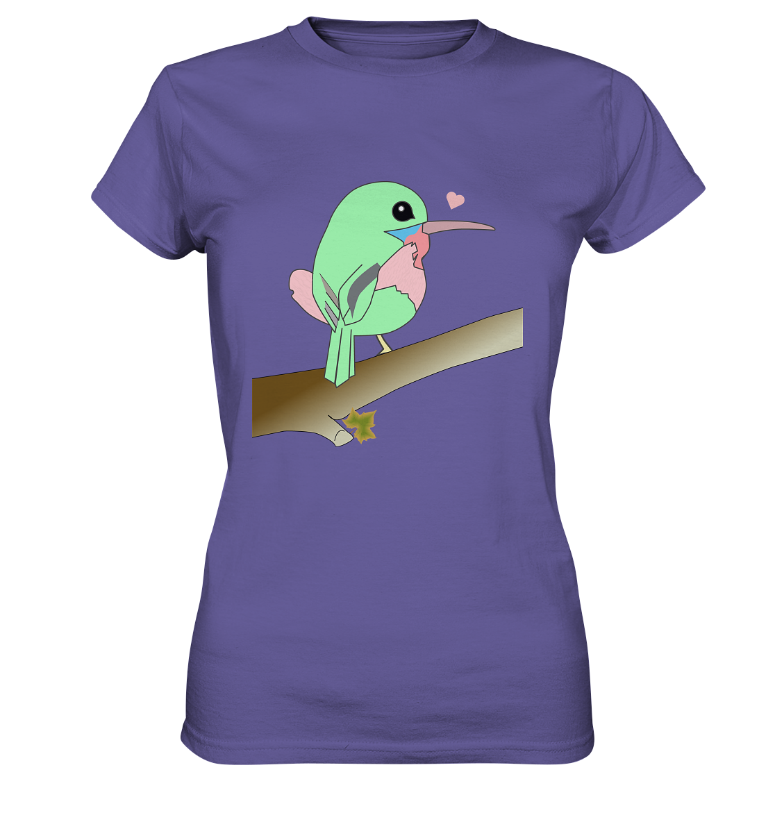 Kawaii zunzuncito - Ladies Premium Shirt