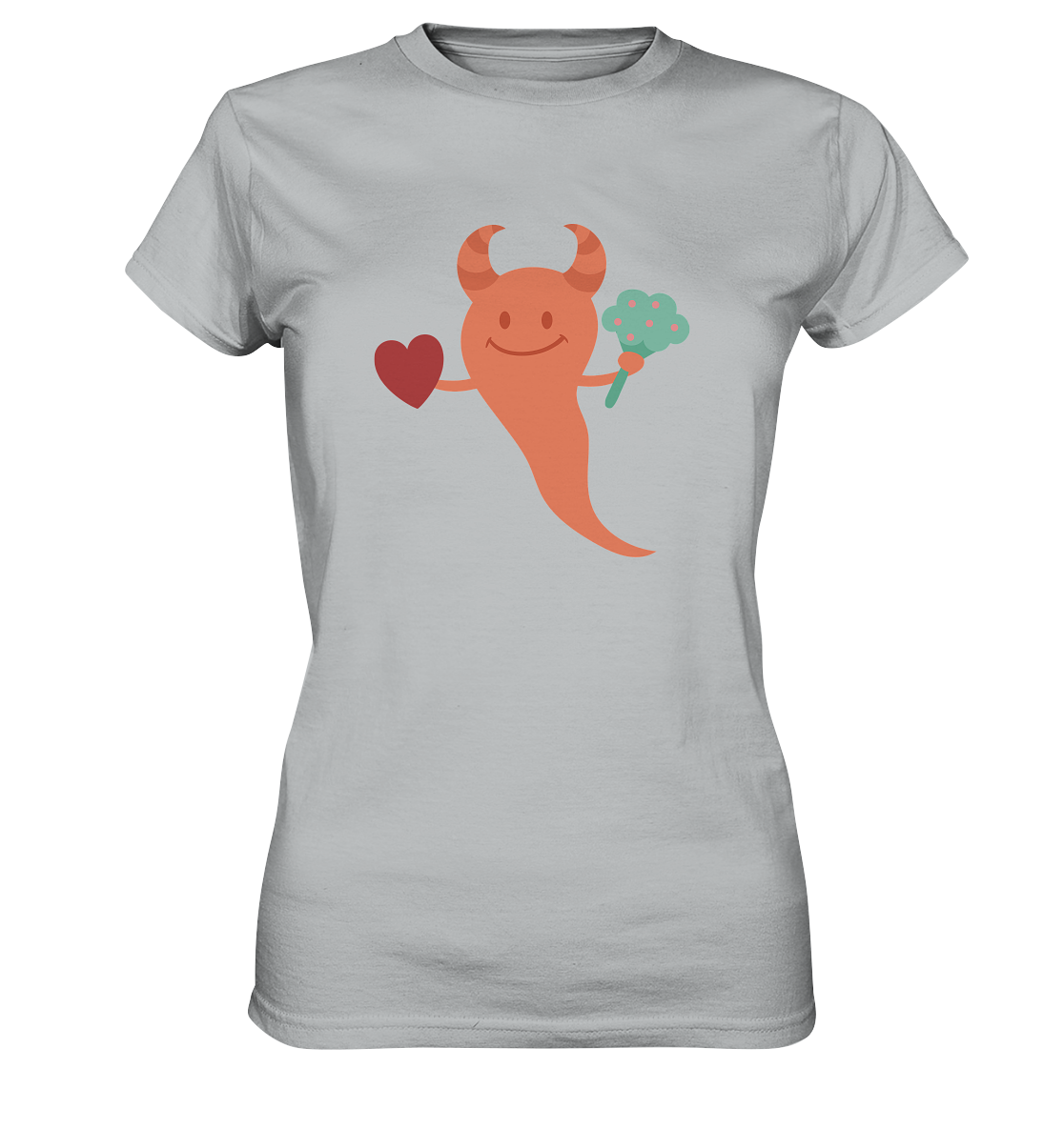 Cute monster Ghost - Ladies Premium Shirt