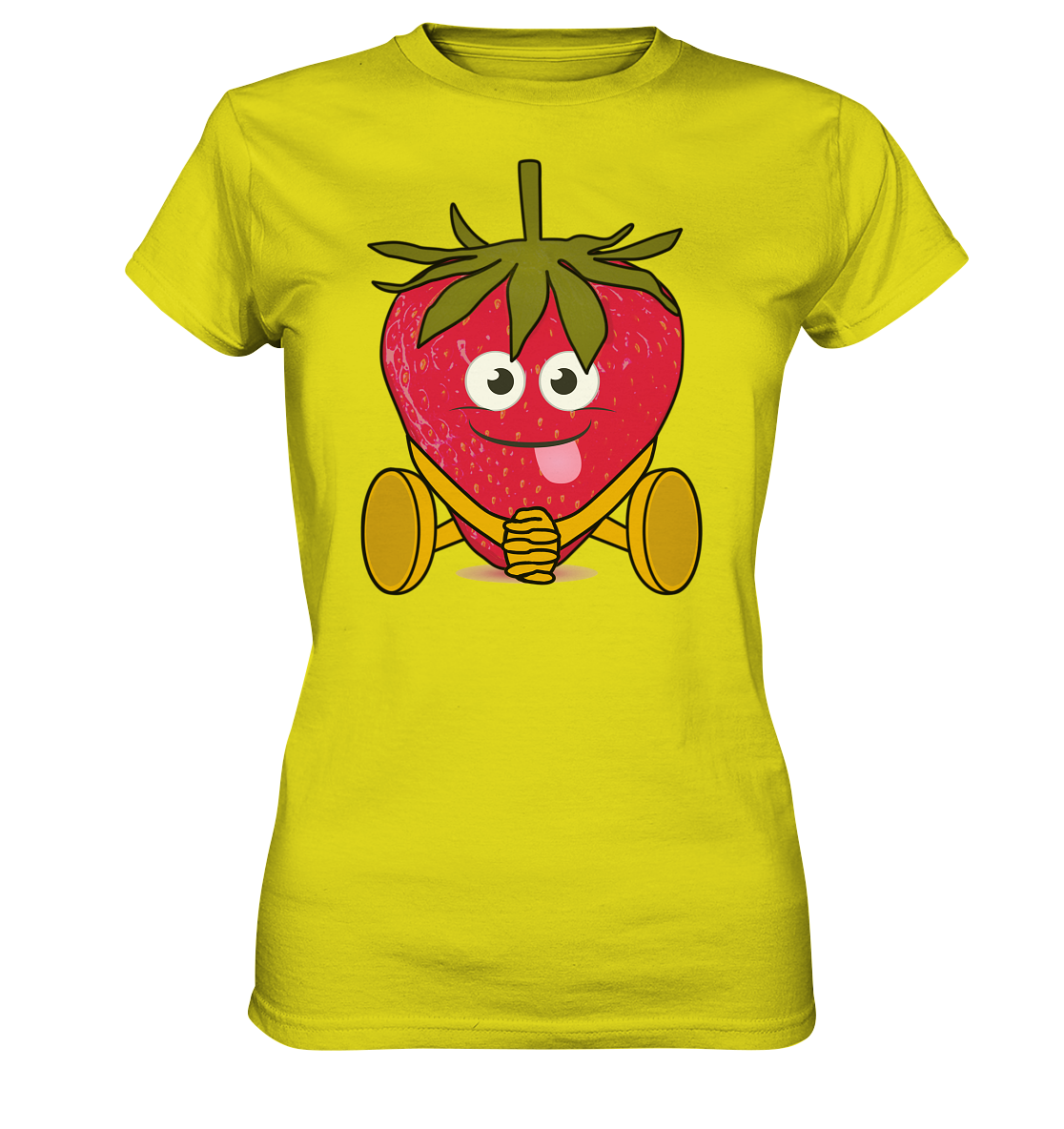 Kawaii Strawberry - Ladies Premium Shirt
