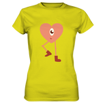 Cute Monster Heart - Ladies Premium Shirt