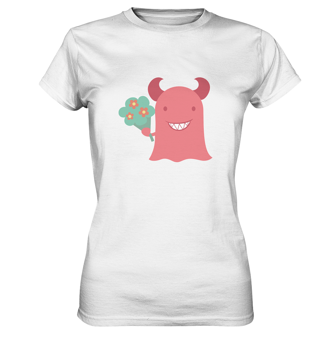 Cute monster - Ladies Premium Shirt
