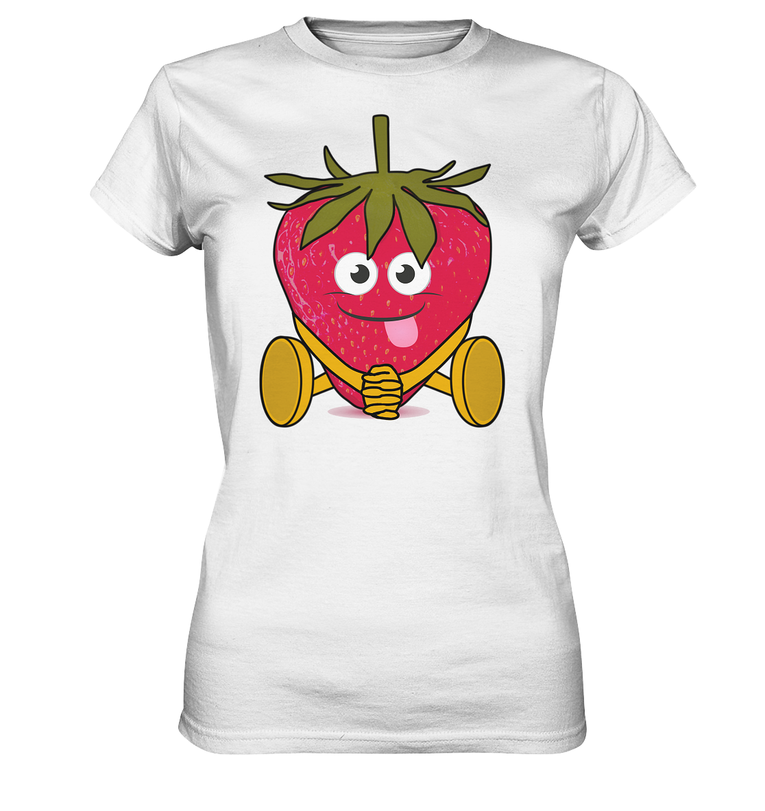 Kawaii Strawberry - Ladies Premium Shirt