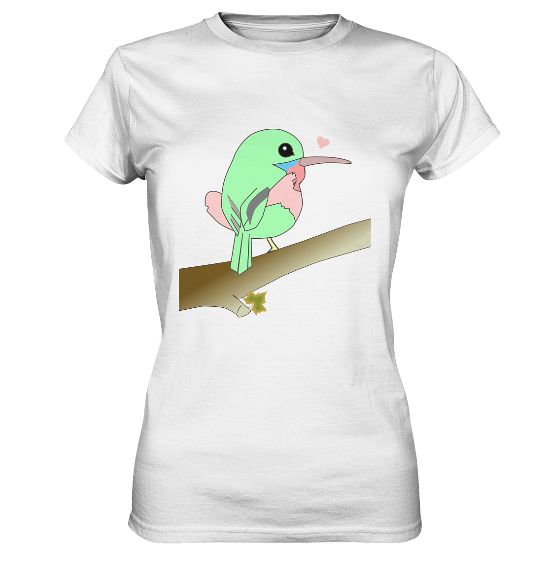 Kawaii zunzuncito - Ladies Premium Shirt