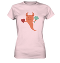 Cute monster Ghost - Ladies Premium Shirt