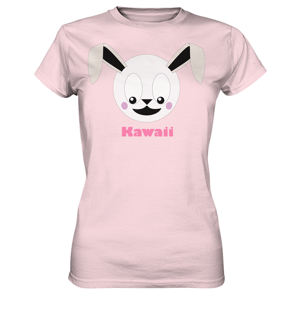 Kawaii Rabbit Ladies T-Shirt - Ladies Premium Shirt