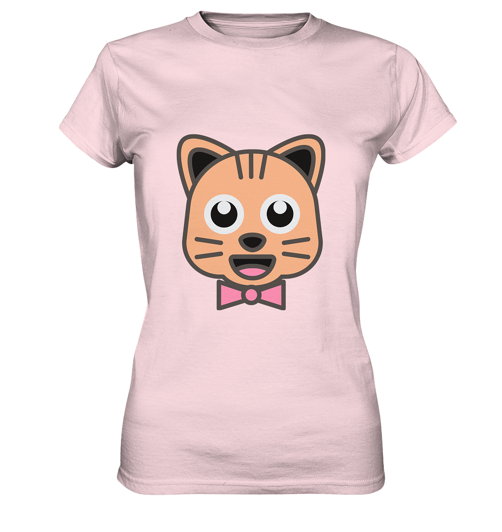 Kawaii Cat Ladies T-Shirt - Ladies Premium Shirt