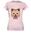Kawaii Cat Ladies T-Shirt - Ladies Premium Shirt