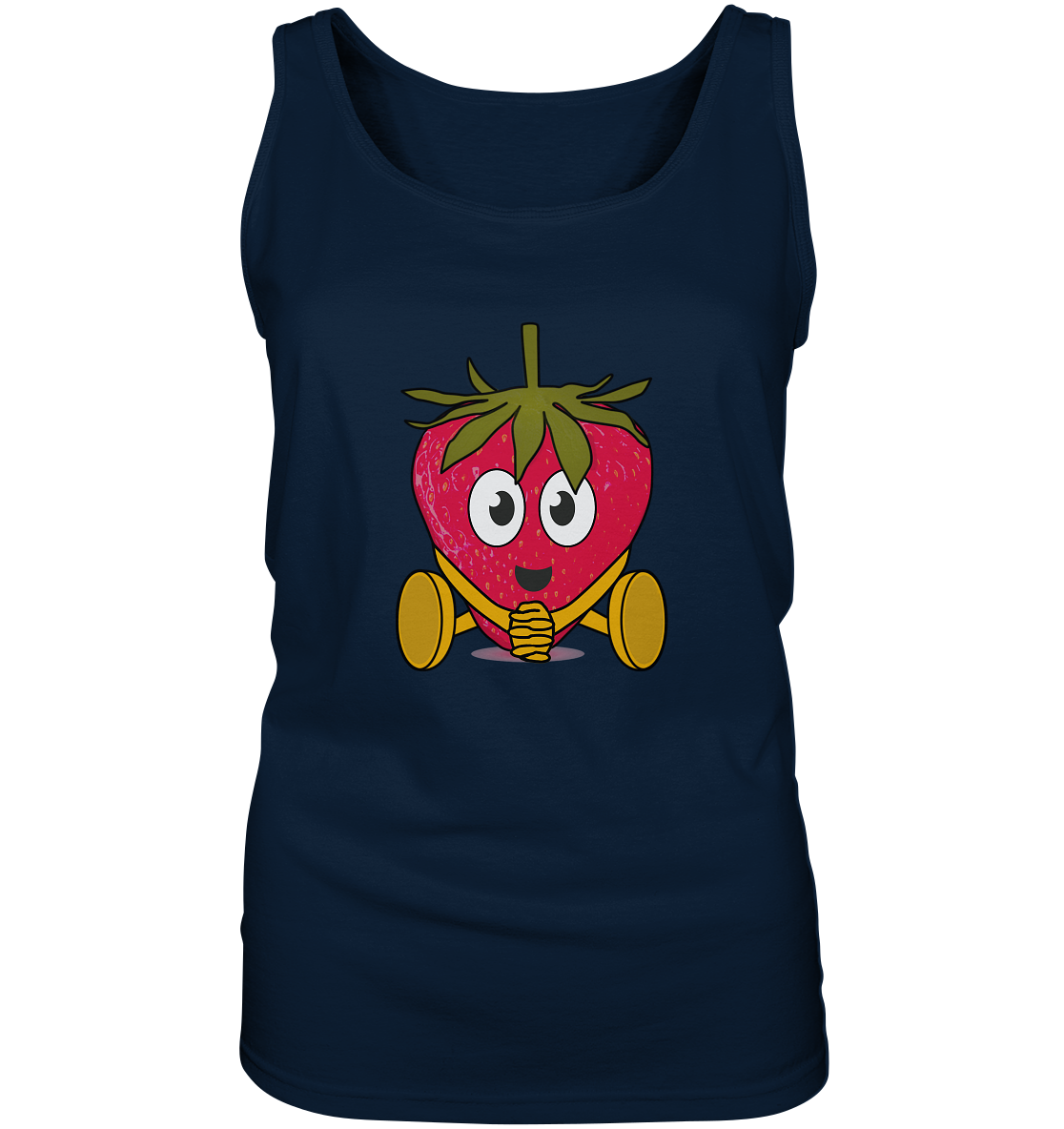 Laughing sweet strawberry - Ladies Tank-Top