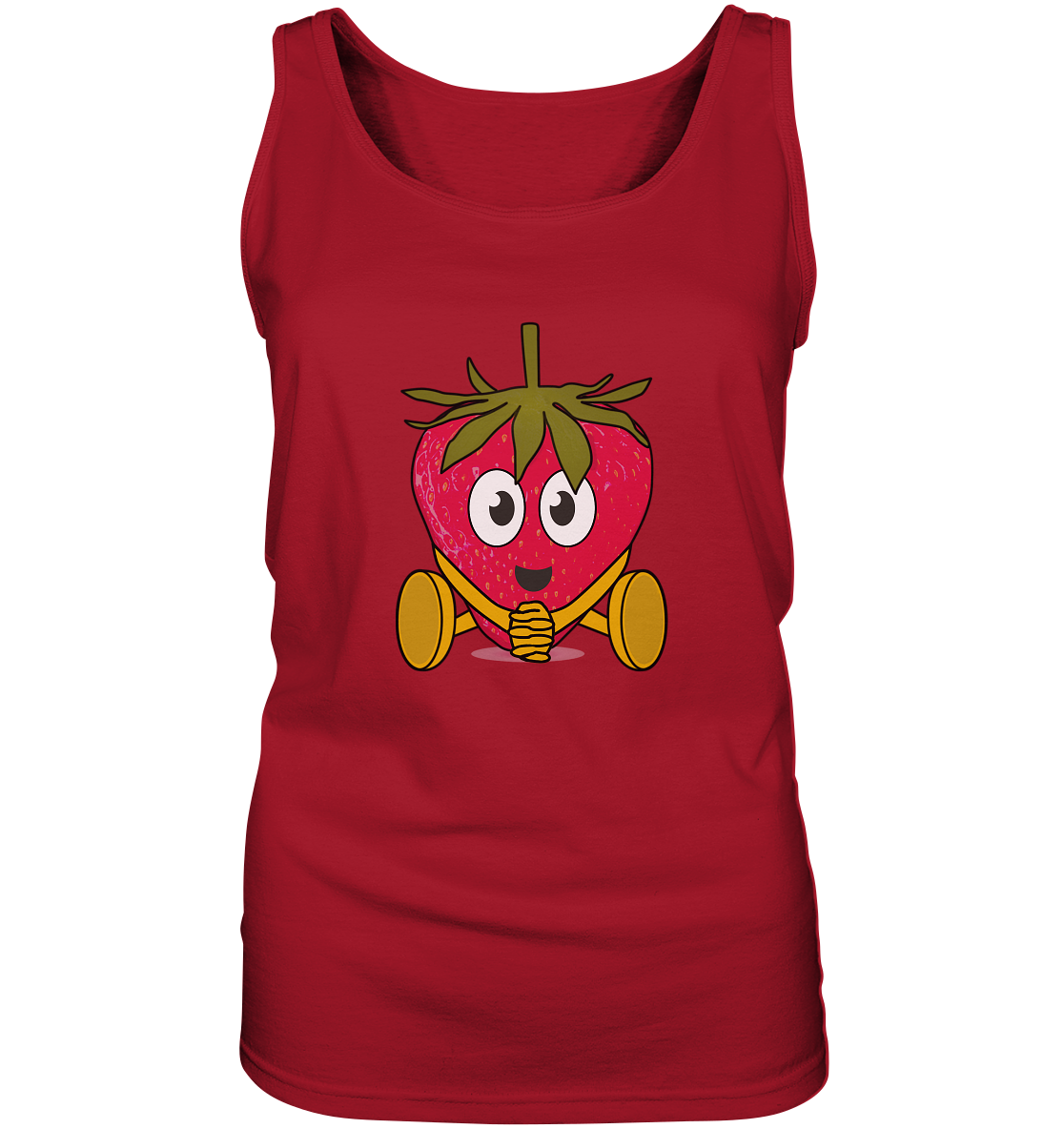 Laughing sweet strawberry - Ladies Tank-Top