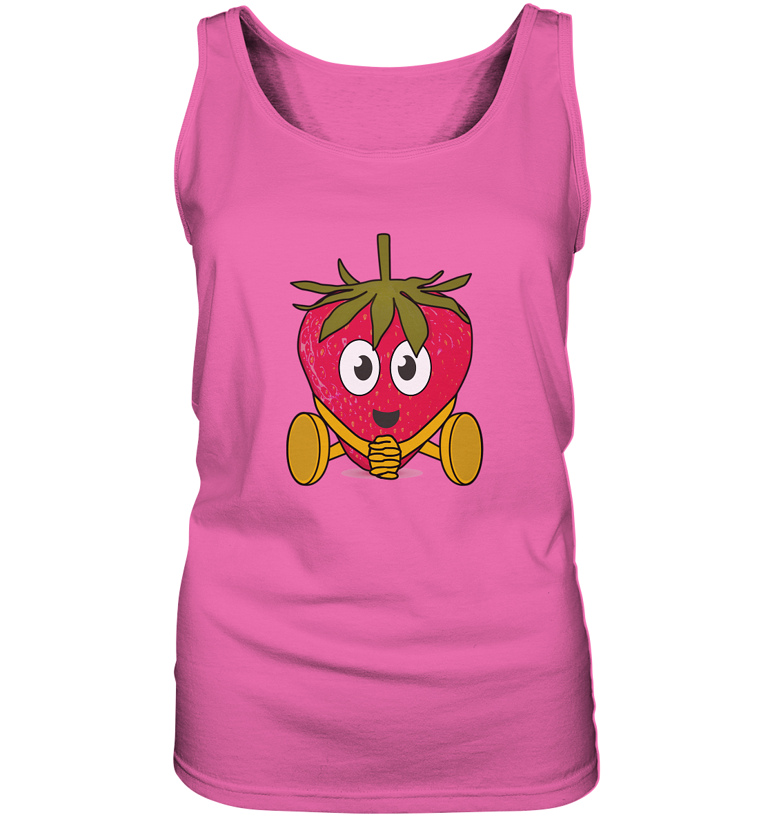 Laughing sweet strawberry - Ladies Tank-Top
