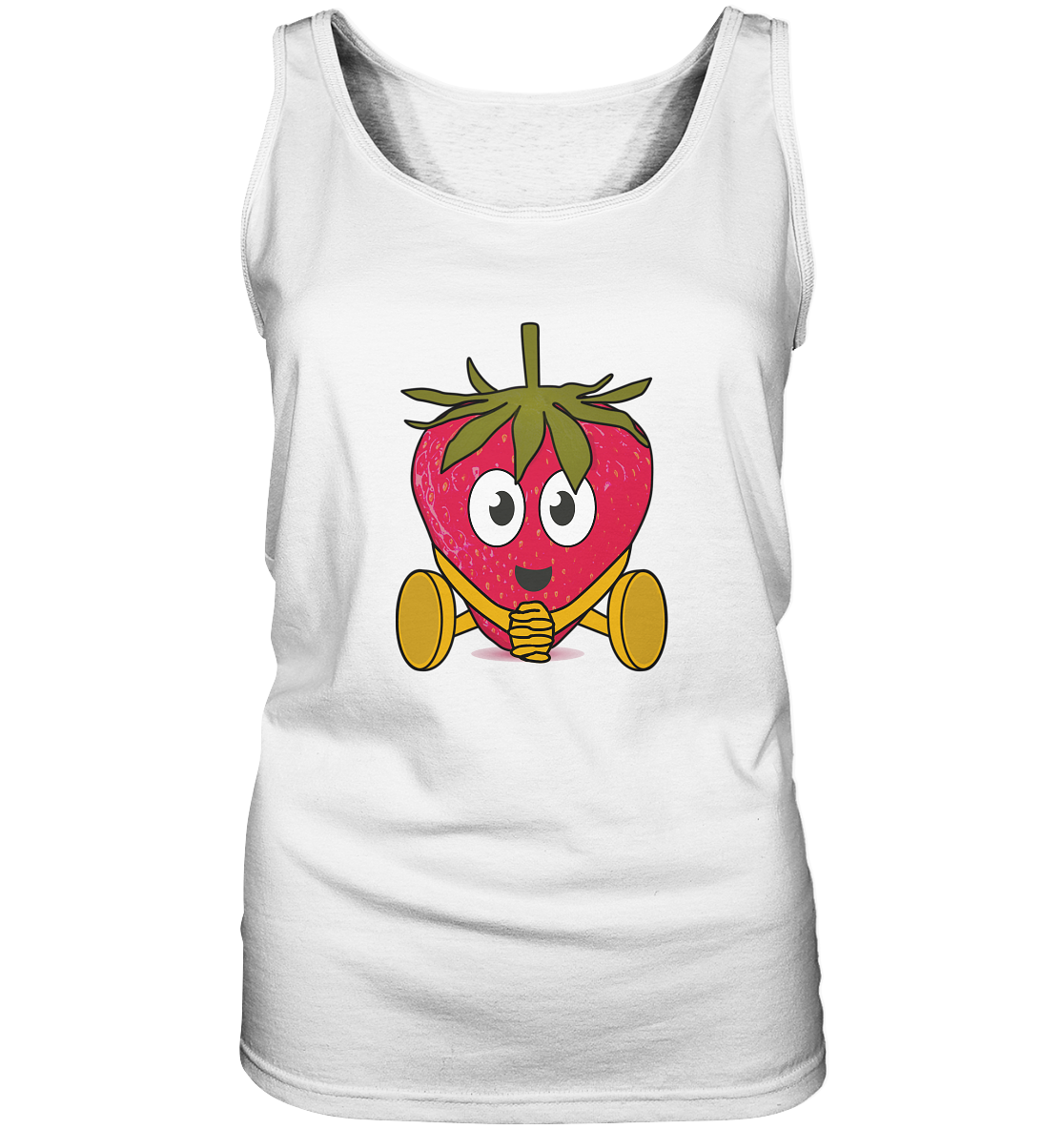 Laughing sweet strawberry - Ladies Tank-Top