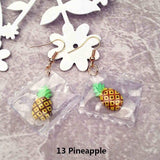 1 Pair Korean Candy  Transparent  Lollipop Earrings