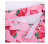 Sexy Sailor suit Strawberry Print