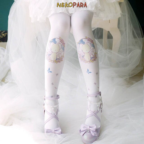 Anime Card Captor Sakura Kero Kawaii  Tights