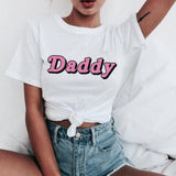 Kawaii casual Harajuku T-Shirt Yes Daddy