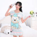 Cartoon sleepwear crew neck
